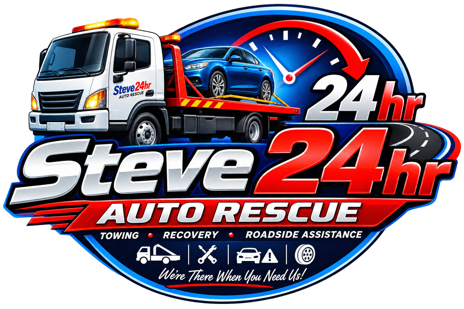 Steve 24hr Auto Rescue Ltd Logo